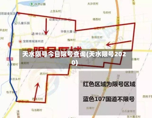 天水限号今日限号查询(天水限号2020)