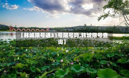 【韩城限号通31号限号吗,韩城限号查询】