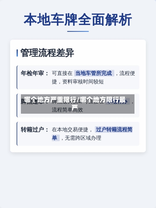 哪个地方严重限行/哪个地方限行最严-第3张图片