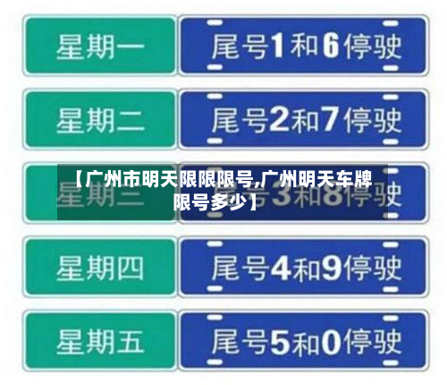 【广州市明天限限限号,广州明天车牌限号多少】-第3张图片