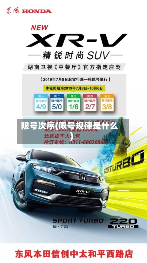 限号次序(限号规律是什么)-第2张图片