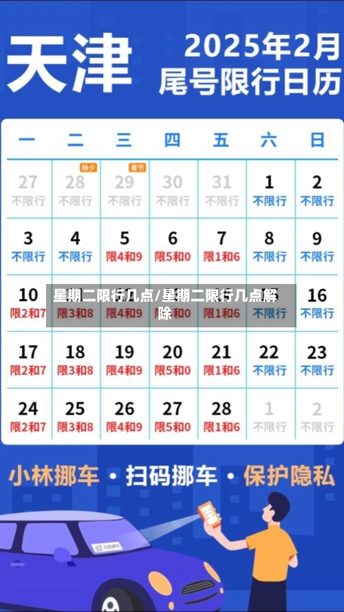 星期二限行几点/星期二限行几点解除