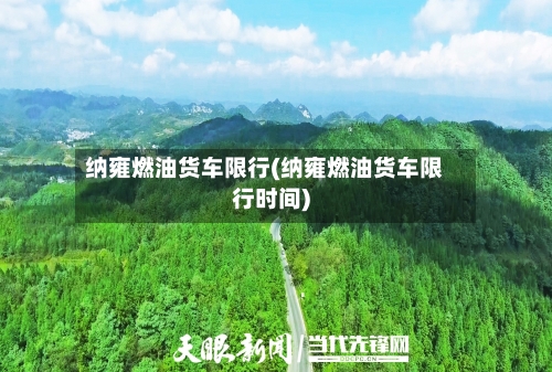 纳雍燃油货车限行(纳雍燃油货车限行时间)-第2张图片