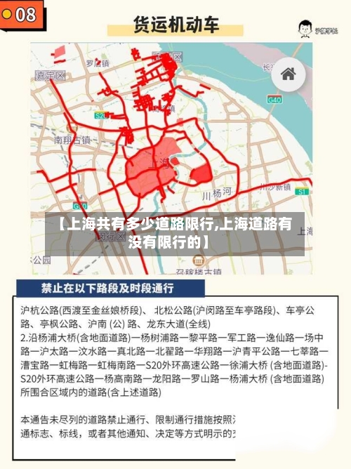 【上海共有多少道路限行,上海道路有没有限行的】-第2张图片