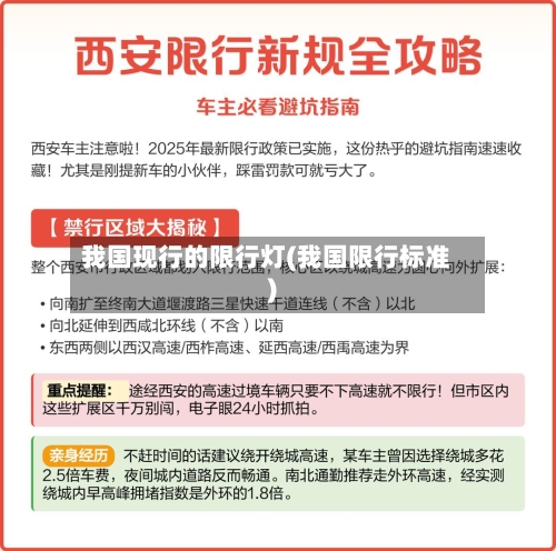 我国现行的限行灯(我国限行标准)