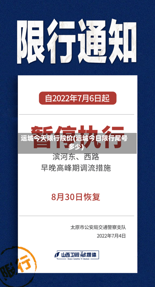 运城今天限行股价(运城今日限行尾号多少)