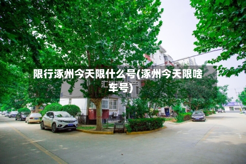 限行涿州今天限什么号(涿州今天限啥车号)-第2张图片