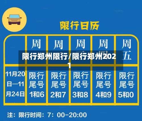 限行郑州限行/限行郑州2021