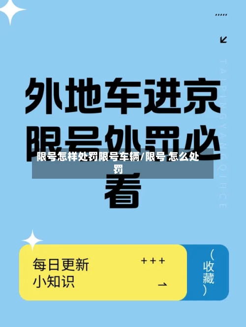 限号怎样处罚限号车辆/限号 怎么处罚-第2张图片