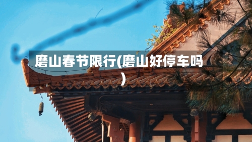 磨山春节限行(磨山好停车吗)-第2张图片