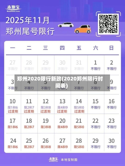 郑州2020限行新政(2020郑州限行时间表)-第3张图片