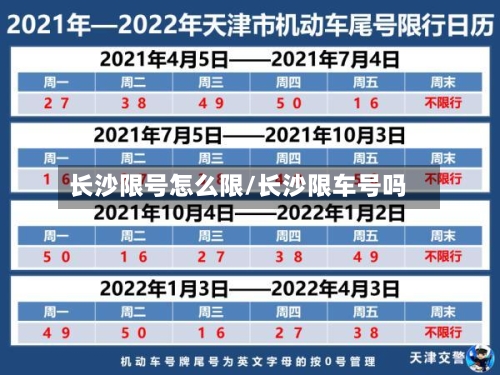 长沙限号怎么限/长沙限车号吗