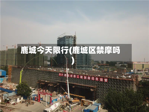 鹿城今天限行(鹿城区禁摩吗)-第2张图片