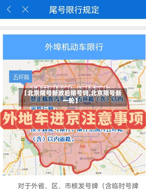 【北京限号新政后限号吗,北京限号新一轮】-第2张图片