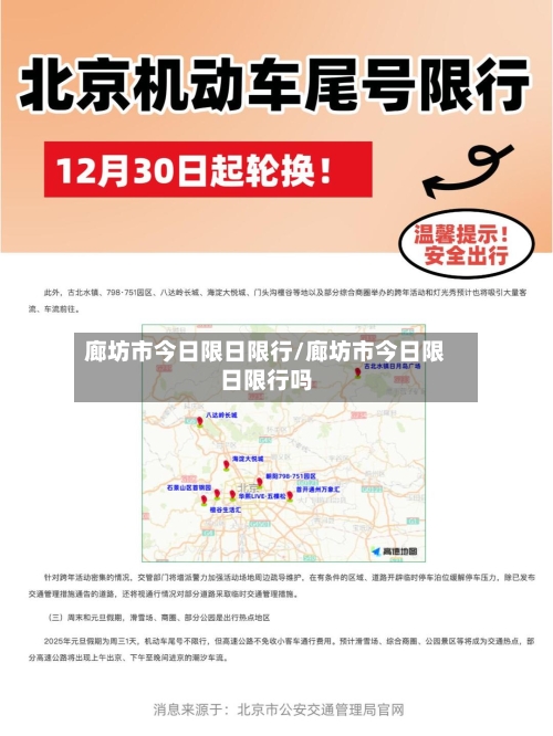 廊坊市今日限日限行/廊坊市今日限日限行吗-第3张图片