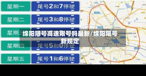 绵阳限号高速限号吗最新/绵阳限号新规定