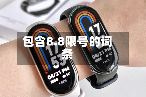 包含8.8限号的词条