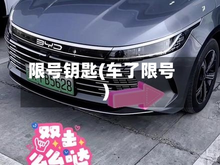限号钥匙(车了限号)-第2张图片