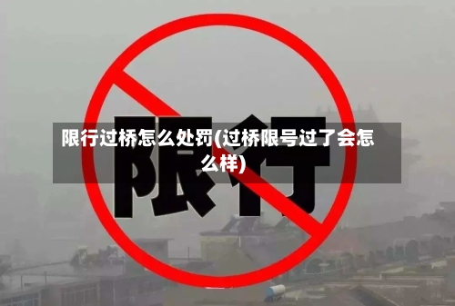 限行过桥怎么处罚(过桥限号过了会怎么样)-第2张图片