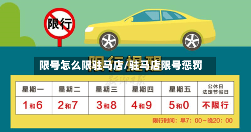限号怎么限驻马店/驻马店限号惩罚