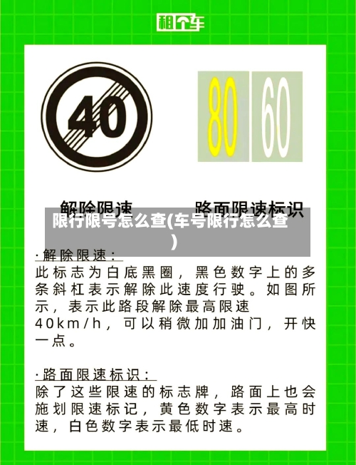 限行限号怎么查(车号限行怎么查)-第3张图片