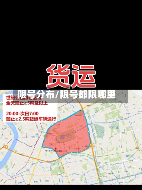 限号分布/限号都限哪里