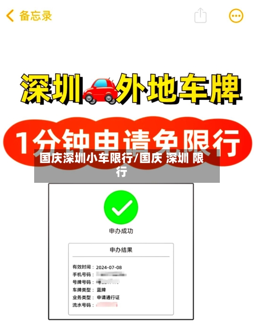国庆深圳小车限行/国庆 深圳 限行