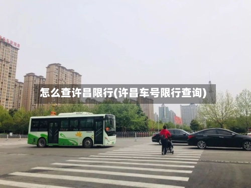 怎么查许昌限行(许昌车号限行查询)
