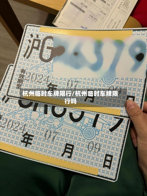 杭州临时车牌限行/杭州临时车牌限行吗-第3张图片