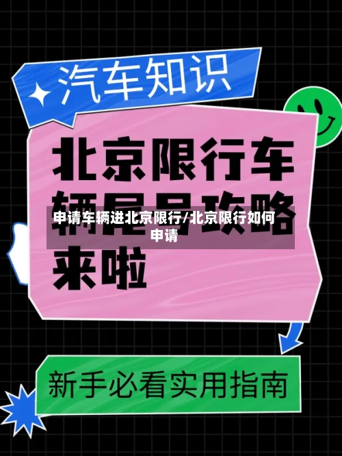 申请车辆进北京限行/北京限行如何申请-第3张图片
