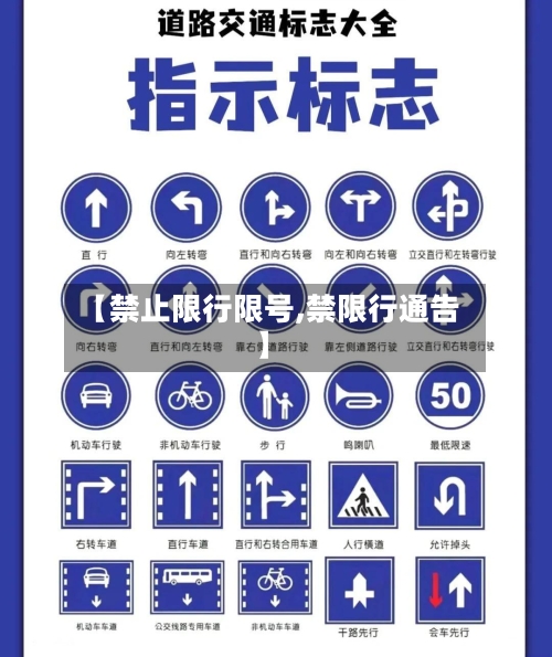 【禁止限行限号,禁限行通告】