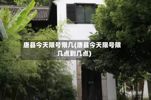 唐县今天限号限几(唐县今天限号限几点到几点)