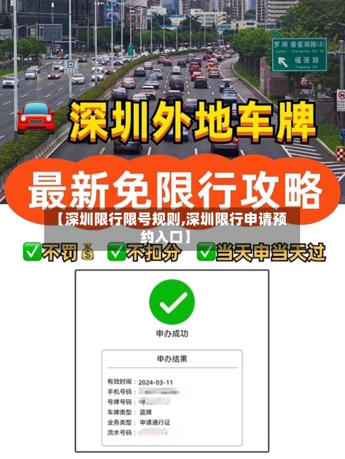 【深圳限行限号规则,深圳限行申请预约入口】-第2张图片