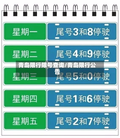青岛限行限号查询/青岛限行公告