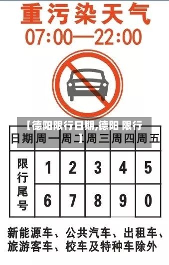 【德阳限行日期,德阳 限行】