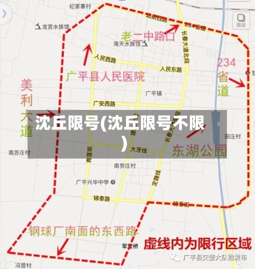 沈丘限号(沈丘限号不限)