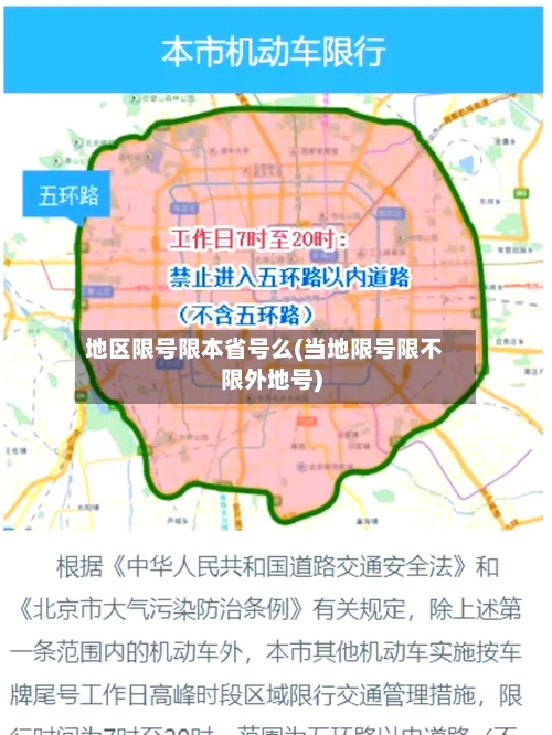 地区限号限本省号么(当地限号限不限外地号)