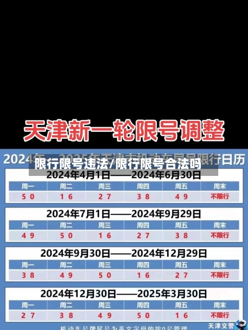 限行限号违法/限行限号合法吗-第2张图片