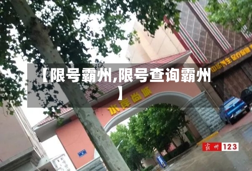 【限号霸州,限号查询霸州】-第2张图片