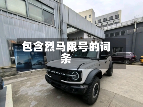 包含烈马限号的词条-第2张图片