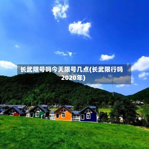 长武限号吗今天限号几点(长武限行吗2020年)-第2张图片