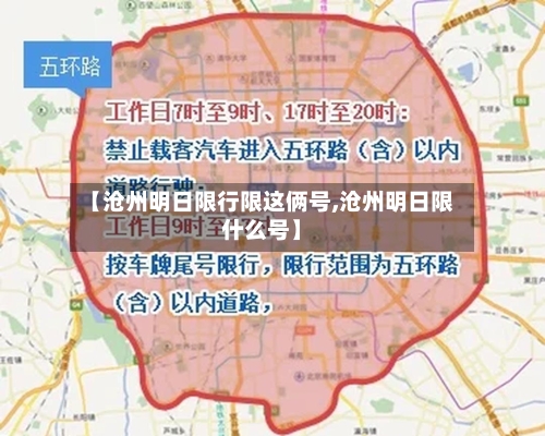 【沧州明日限行限这俩号,沧州明日限什么号】-第2张图片