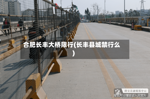 合肥长丰大桥限行(长丰县城禁行么)-第2张图片