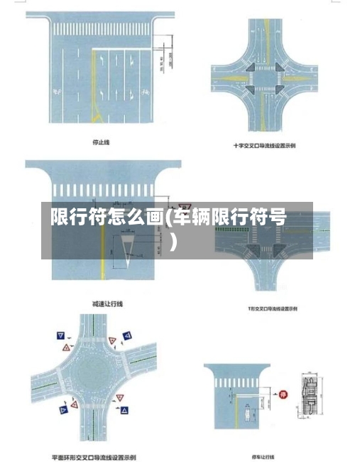 限行符怎么画(车辆限行符号)