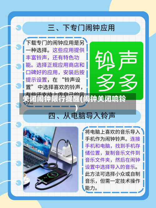 关闭闹钟限行提醒(闹钟关闭响铃)-第2张图片