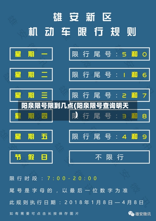 阳泉限号限到几点(阳泉限号查询明天)-第2张图片