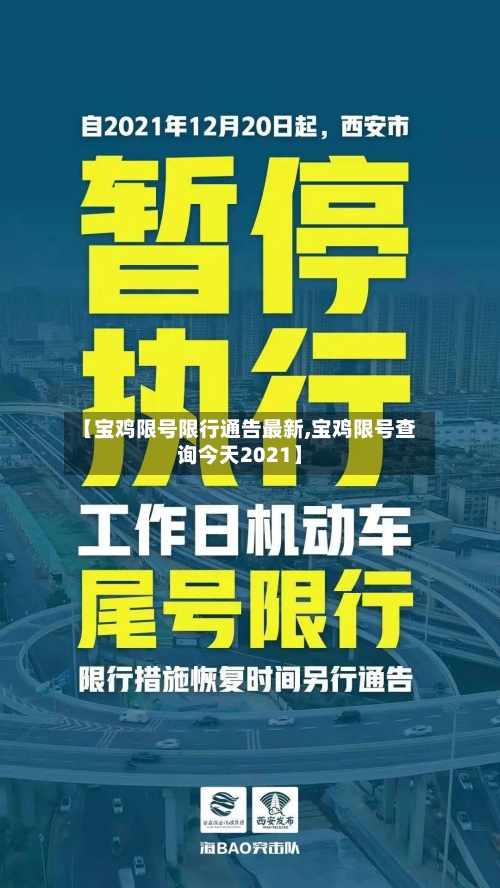 【宝鸡限号限行通告最新,宝鸡限号查询今天2021】-第2张图片