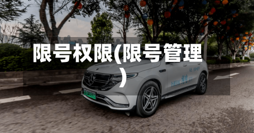 限号权限(限号管理)