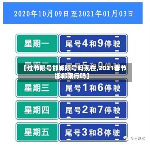 【过节限号邯郸限号吗现在,2021春节邯郸限行吗】-第2张图片