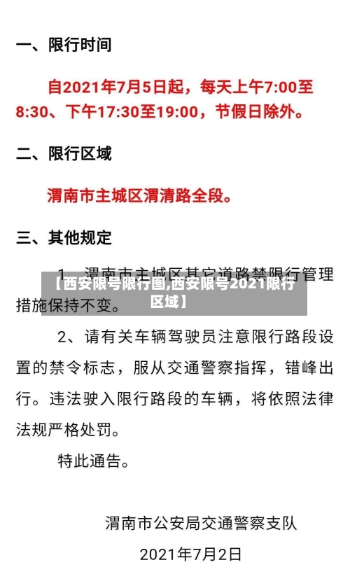 【西安限号限行图,西安限号2021限行区域】